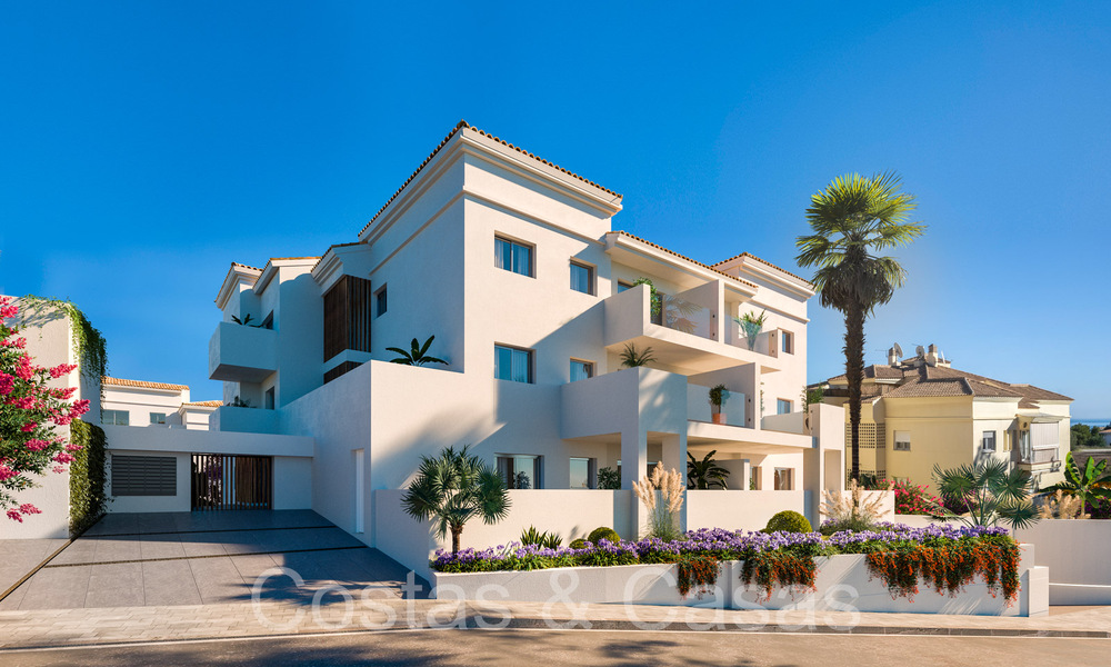 New modern style apartments for sale in complex with top class infrastructure in Fuengirola, Costa del Sol 67425