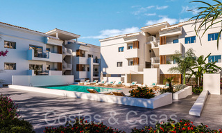 New modern style apartments for sale in complex with top class infrastructure in Fuengirola, Costa del Sol 67426 