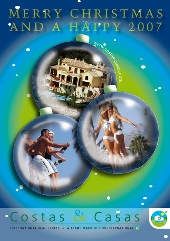 Kerstkaart Costas & Casas 2007