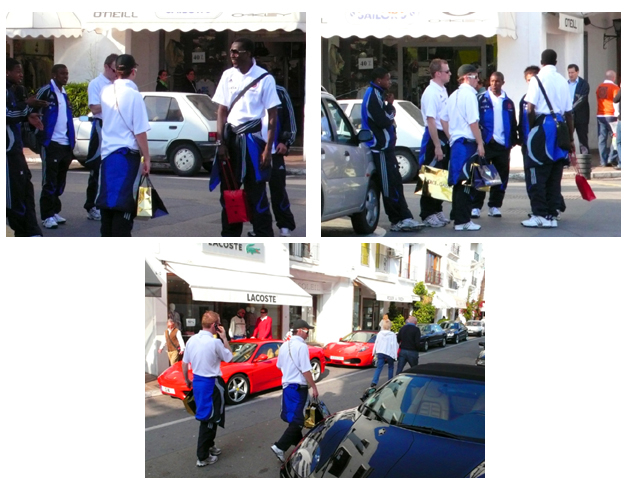 Club Brugge in Puerto Banus, Marbella (2007)