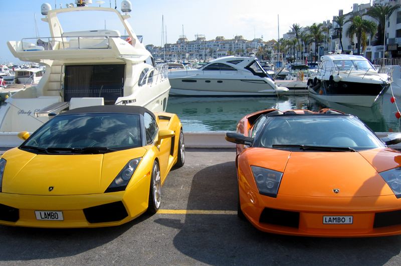 Puerto Banus Lamborghini