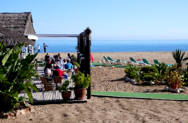 Marbella beachbar aurora web