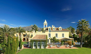 Classical chateau styled mansion villa for sale in Nueva Andalucía, Marbella 22637 