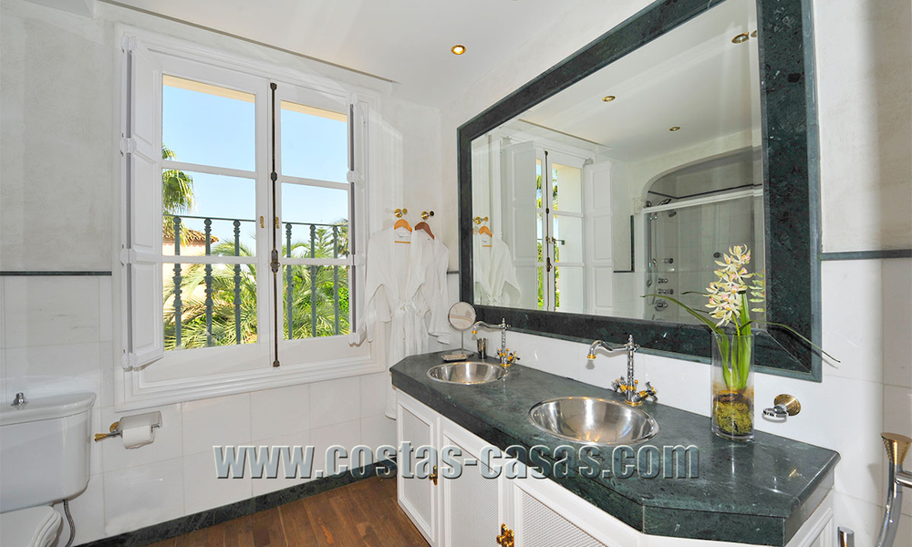 Classical chateau styled mansion villa for sale in Nueva Andalucía, Marbella 22688