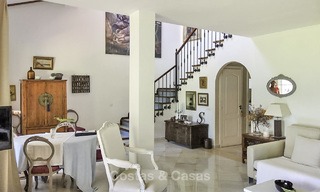 Cozy semi-detached villa for sale on first line golf in Marbella West 14111 