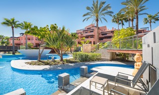Luxury Apartments for sale in beachfront resort, New Golden Mile, Marbella - Estepona 5277 