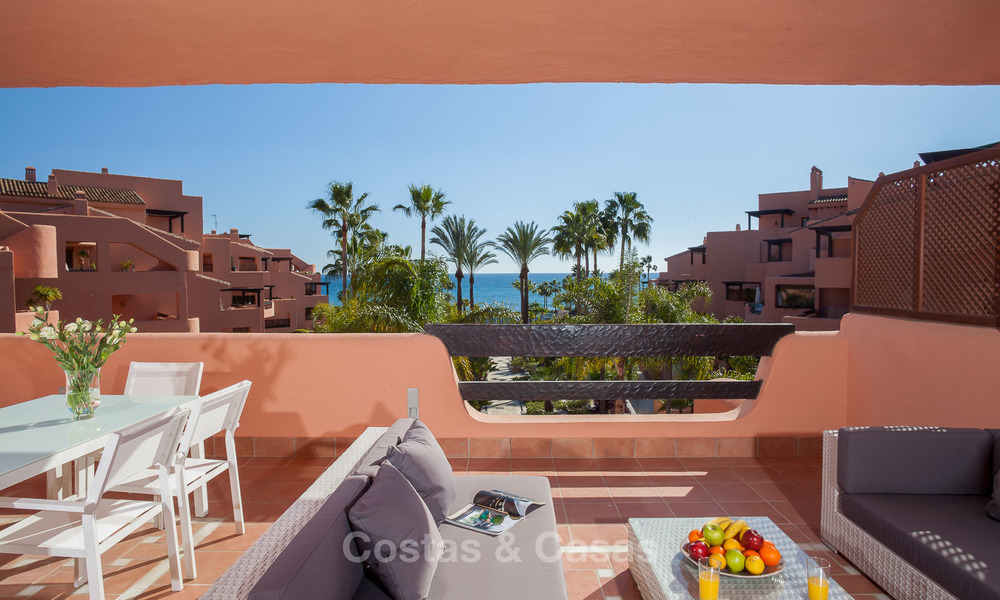 Luxury Apartments for sale in beachfront resort, New Golden Mile, Marbella - Estepona 5285