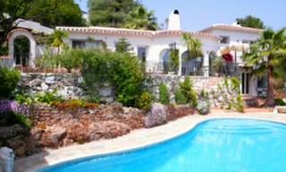 Villa property for sale at walking distance of the village Mijas Pueblo, Costa del Sol 0