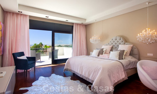 Impressive contemporary luxury villa with guest apartment for sale in the Golf Valley of Nueva Andalucia, Marbella 22594 