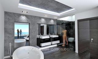 Modern New Villa For Sale in Marbella with panoramic sea view 4463 