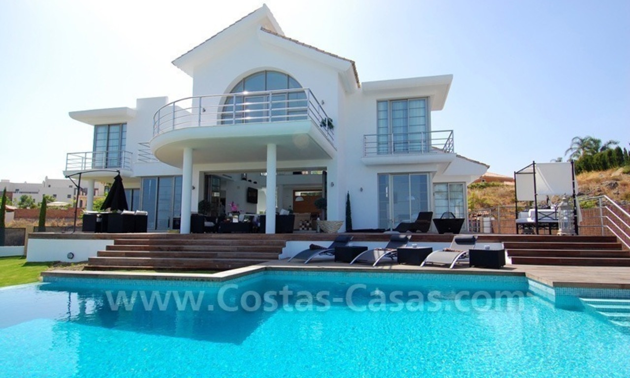 Distressed sale - Modern style villa for sale in a gated golf resort between Marbella, Benahavis and Estepona 2
