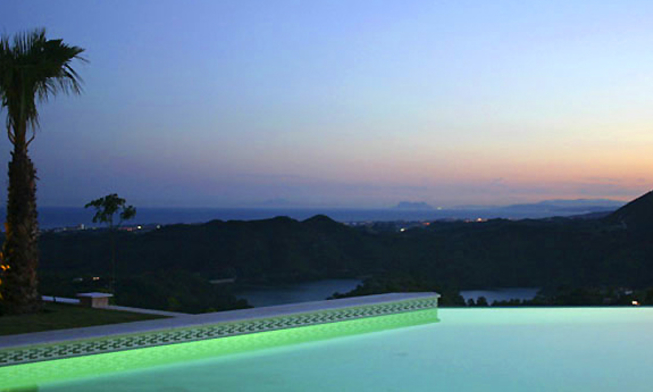 Exclusive luxury villa for sale in Marbella area on a large private plot with panoramic views 20