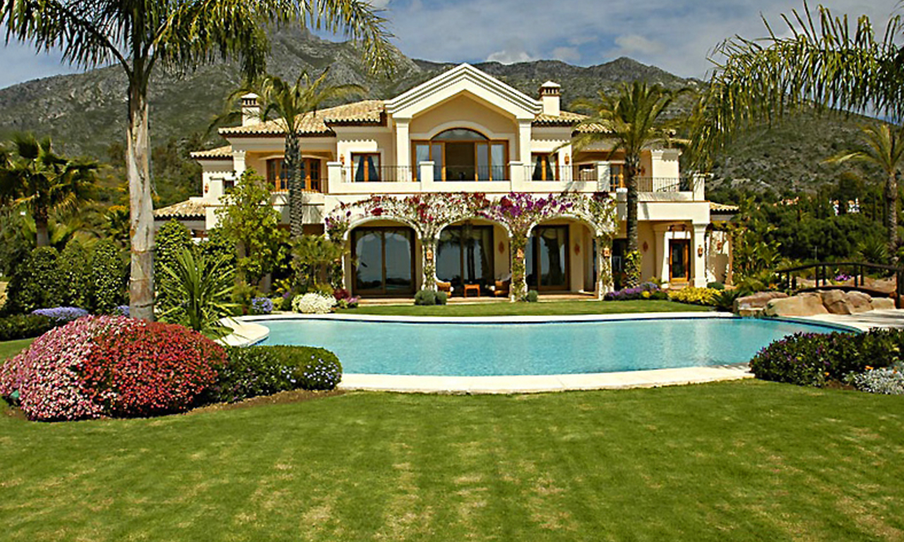 Marbella Golden Mile exclusive villa for sale