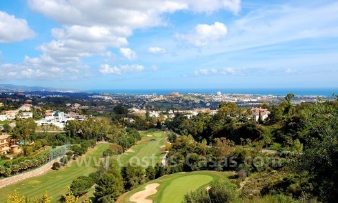Modern luxury apartments to buy with spectacular sea views, Golf resort Marbella - Benahavis 