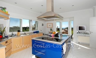 Breathtaking immaculate contemporary style villa for sale in Marbella on a large plot with sea view 20