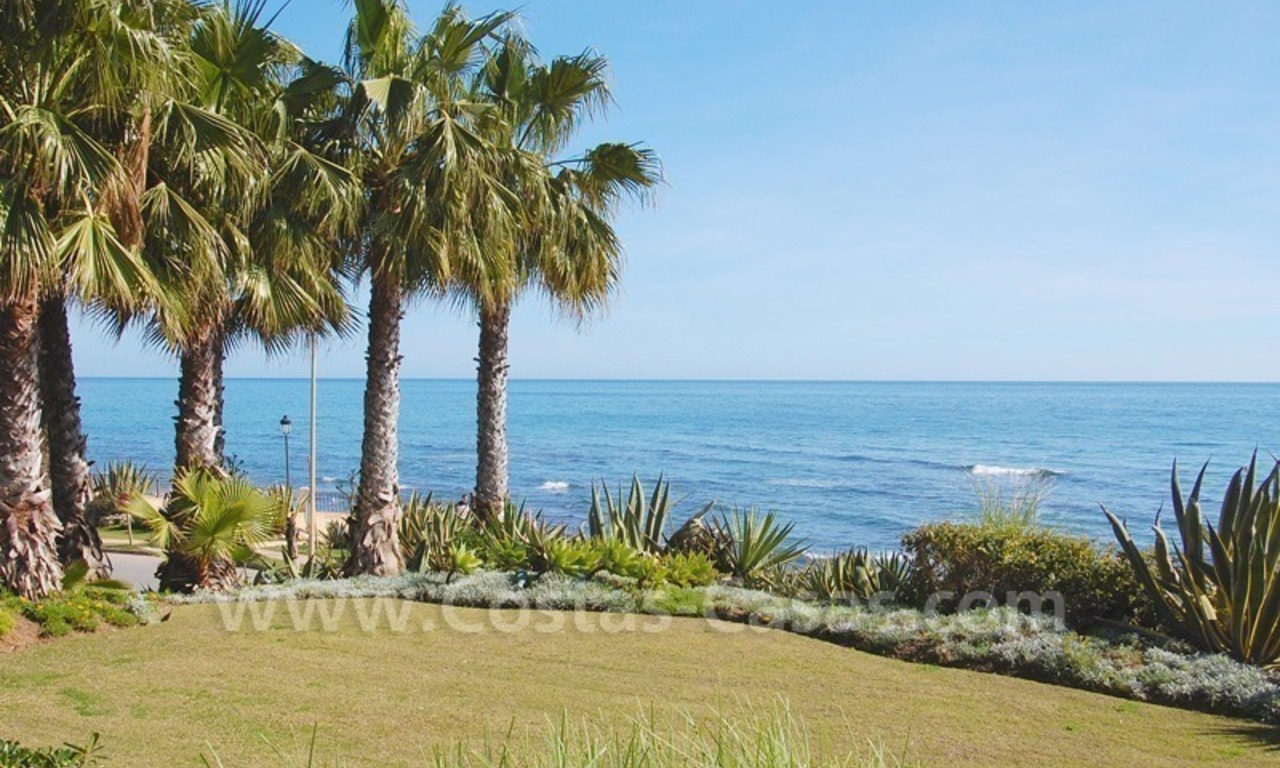 Spacious luxury apartment for sale on a frontline beach complex in Puente Romano, Golden Mile – Marbella 14
