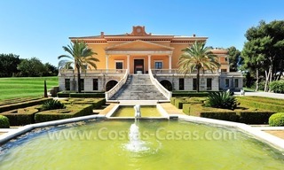 Unique Palladian style mansion for sale in Marbella 0
