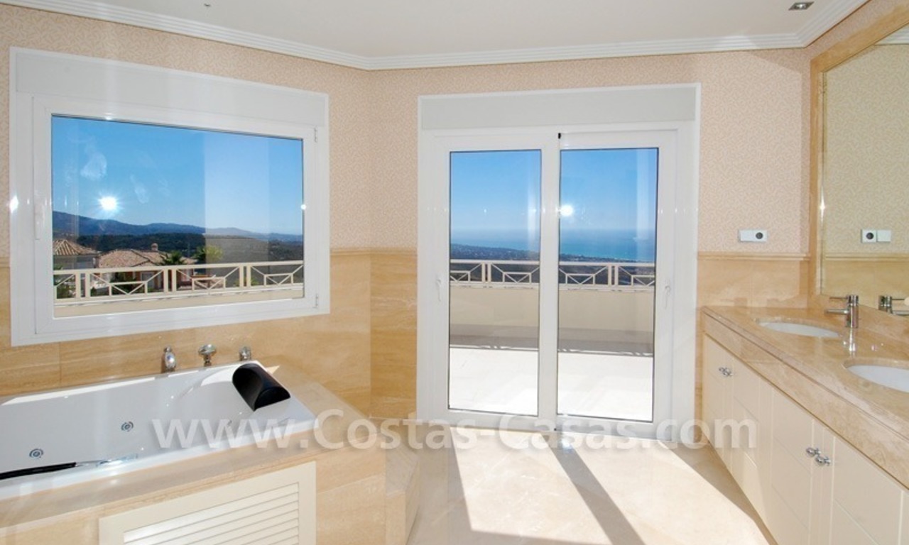 Modern Andalusian style newly built villa to buy in Marbella 19