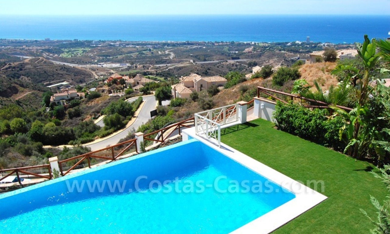 Modern Andalusian style newly built villa to buy in Marbella 3