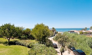 Beachside apartment for sale in beachfront complex in Marbella 0
