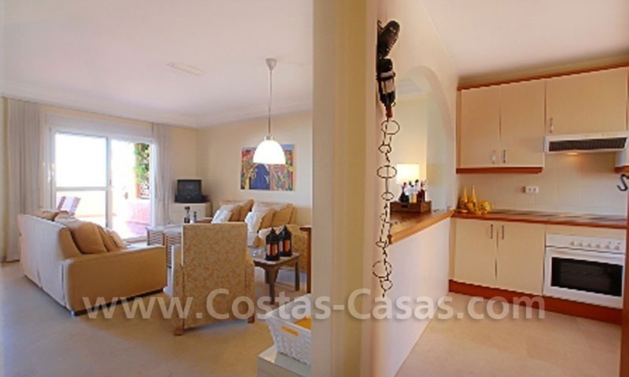 Beachfront house for sale, frontline beach complex in Estepona, Costa del Sol 9