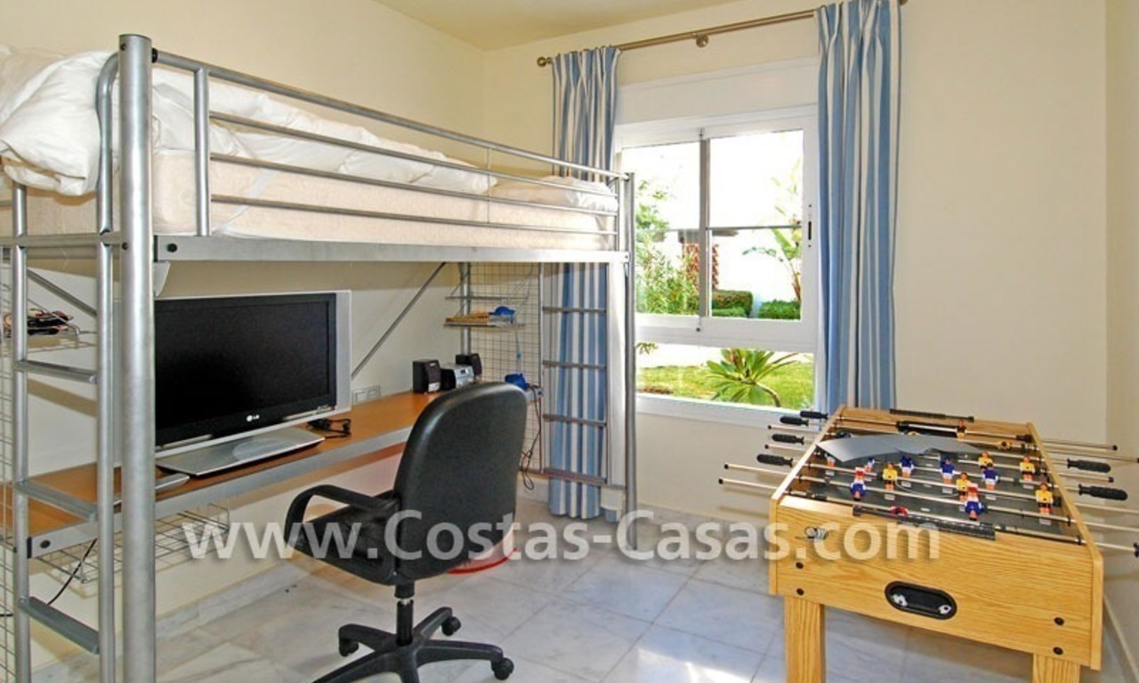 First line beach apartment for sale in Frontline beach gated complex at San Pedro te Marbella 12