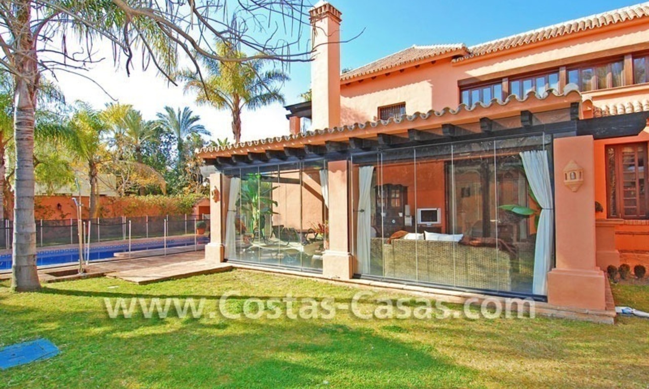 Beach side Andalusian styled luxury villa for sale in Puerto Banus – Marbella 3