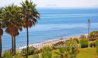 Luxury frontline beach apartment for sale, first line beach complex, New Golden Mile, Marbella -Estepona 2