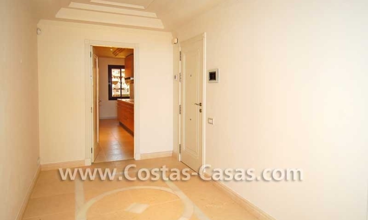 Luxury frontline beach apartment for sale, first line beach complex, New Golden Mile, Marbella -Estepona 7