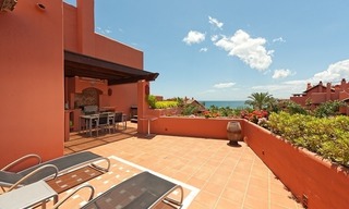 Luxury penthouse apartment for sale in a first line beach complex on the New Golden Mile, Marbella - Estepona 7