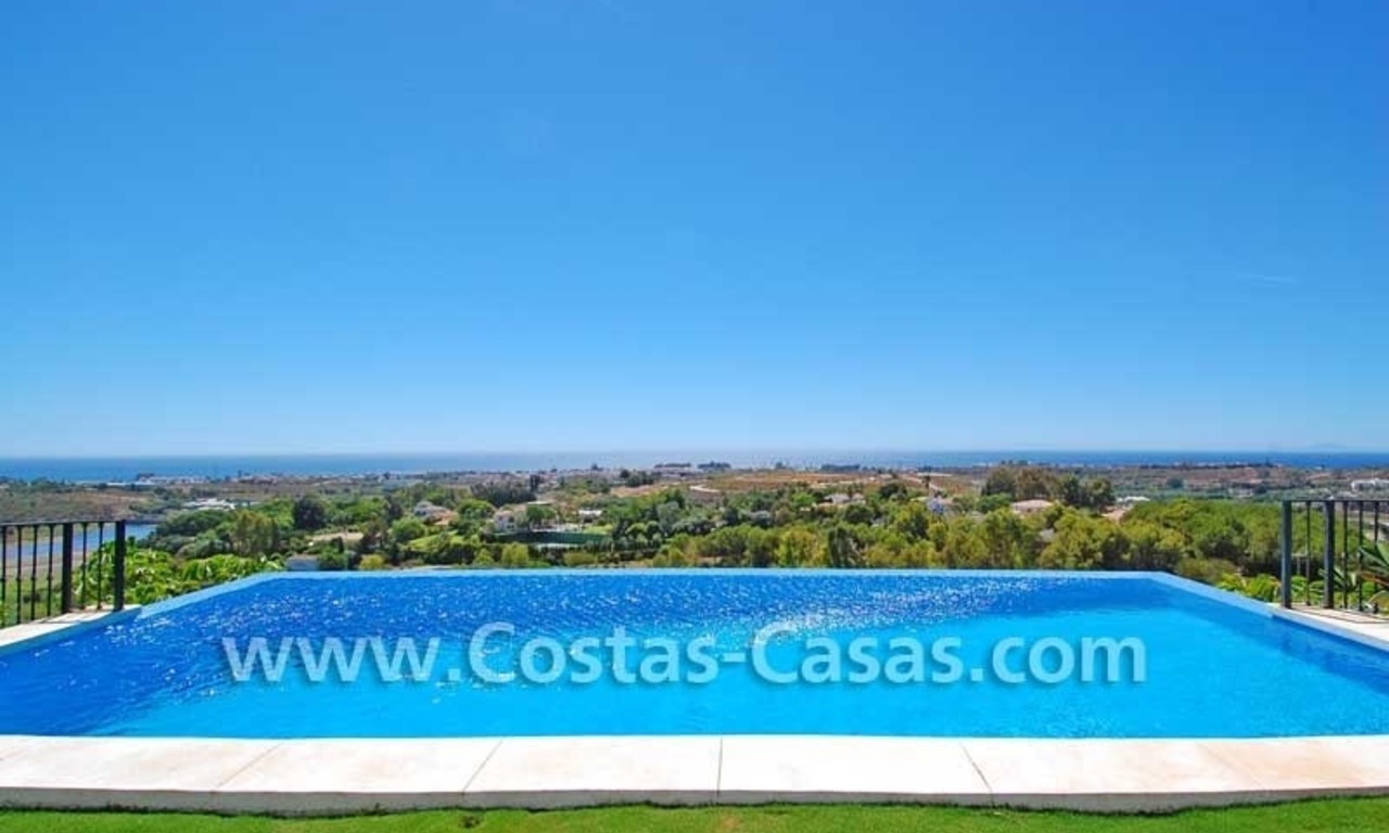 Luxury villa for sale, exclusive golf resort, New Golden Mile, Puerto Banus - Marbella, Benahavis - Estepona 4