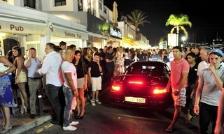 Day and nightlife in Puerto Banus Marbella 11