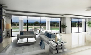 Modern villa under construction for sale, Marbella – Benahavis 1