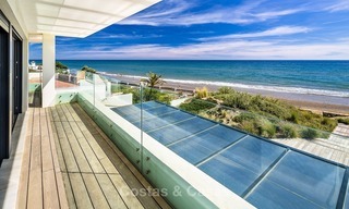 Modern beachfront villa for sale in Marbella with breathtaking sea views 1172 