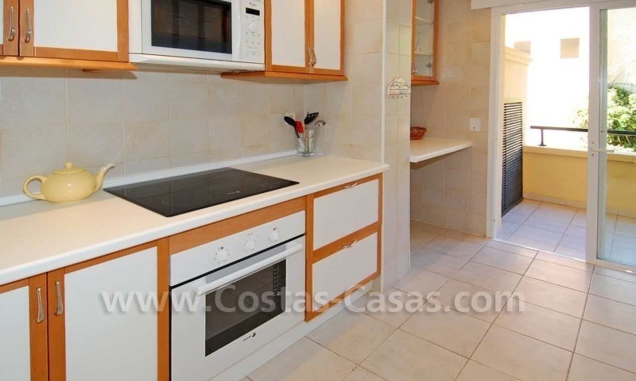 Front line golf apartment for sale in East Marbella 11