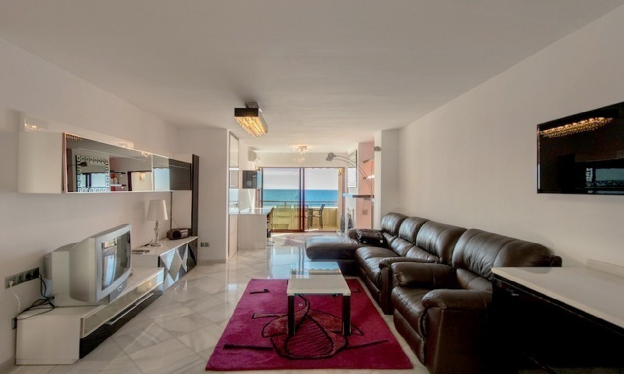 Penthouse apartments for sale next to each other, beachfront in Estepona centre 2
