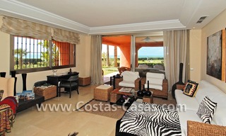 Beachfront andalusian style luxury apartment for sale in Marbella 7