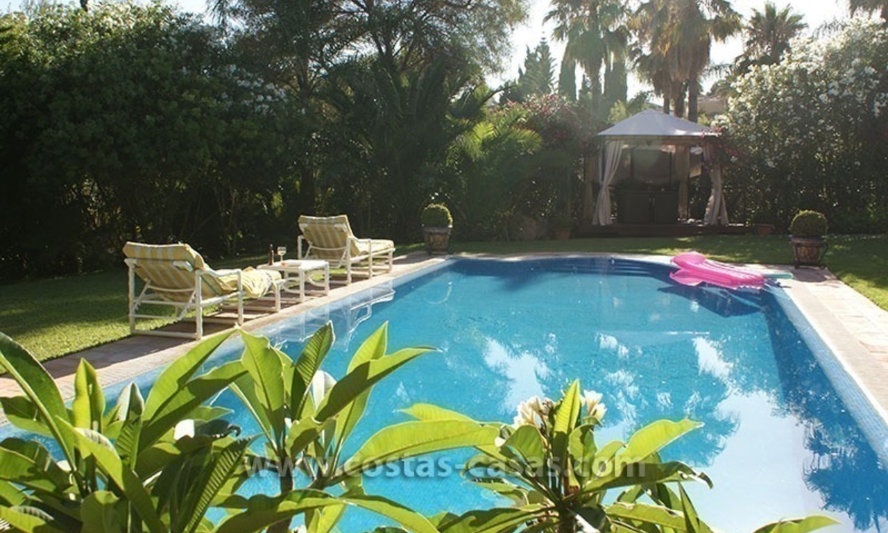 Andalusian villa for sale on the Golden Mile in Marbella 9