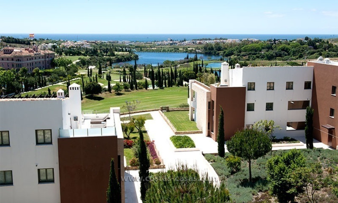 New Contemporary-style Luxury Vacation Apartment For Rent at Marbella-Benahavís Golf Resort on the Costa del Sol 0