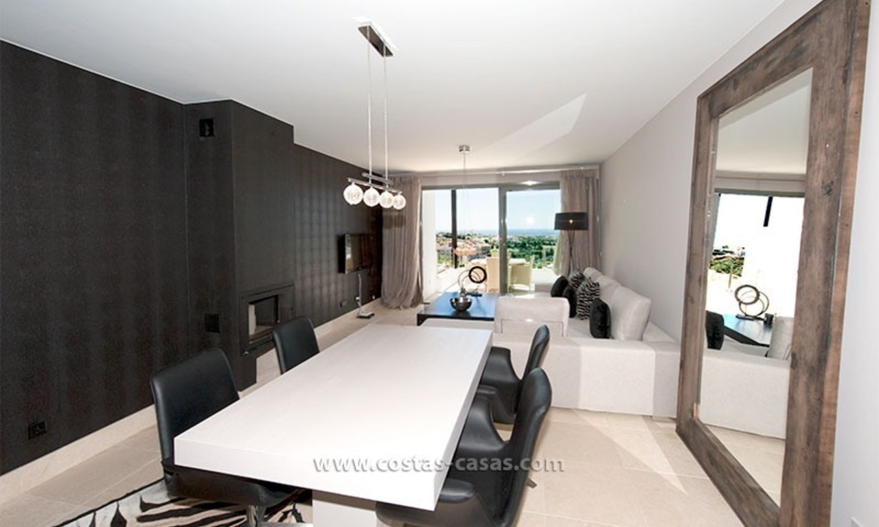 New Contemporary-style Luxury Vacation Apartment For Rent at Marbella-Benahavís Golf Resort on the Costa del Sol 9