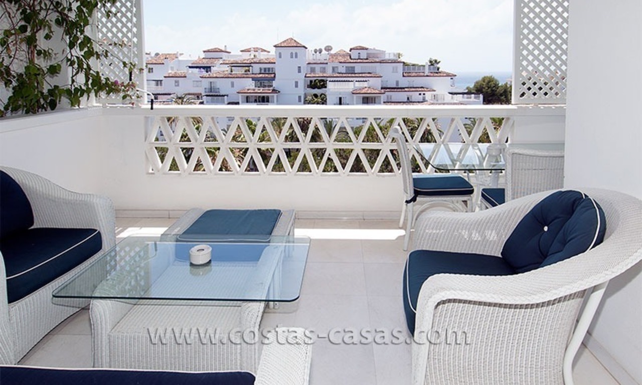 Beachside apartment for sale in Puerto Banus – Marbella 0