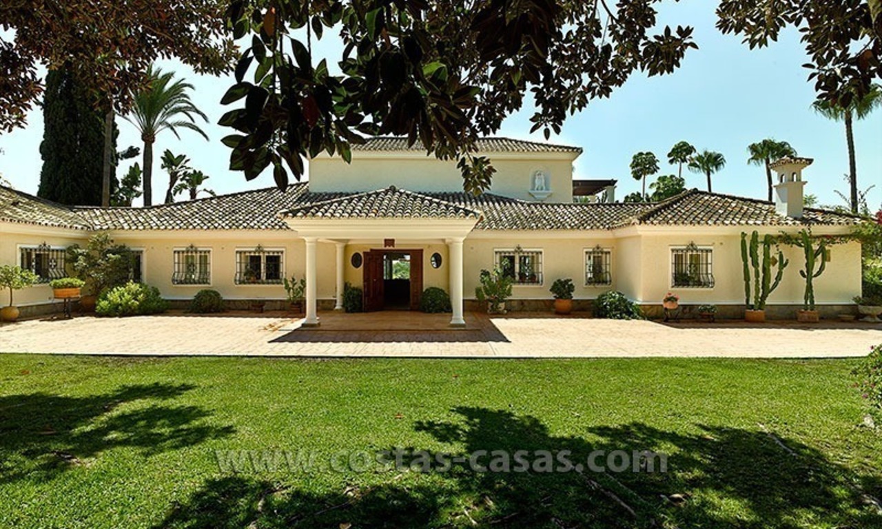 Exclusive Andalusian Villa for Sale in Marbella - Benahavis 1