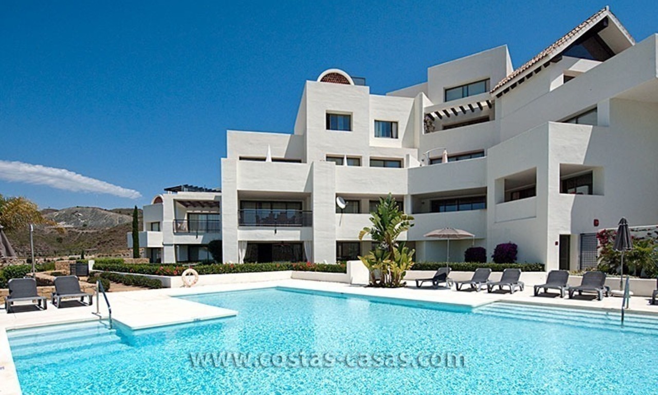 For Sale: Contemporary Luxury First-line Golf Apartment in the Marbella – Benahavís – Estepona Triangle 2
