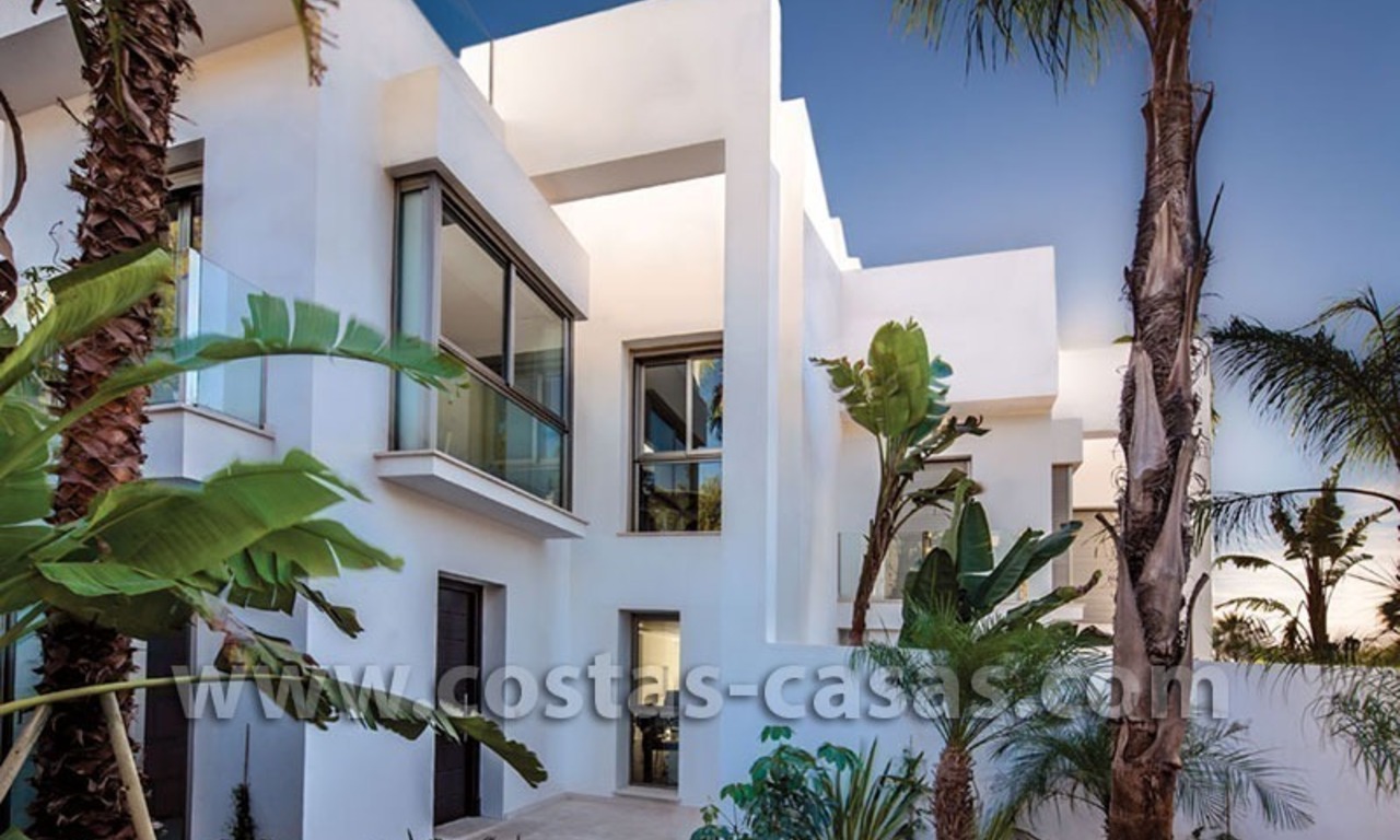 For Sale: Huge and Exceptionally Luxurious Modern Style Townhouses in Marbella 5