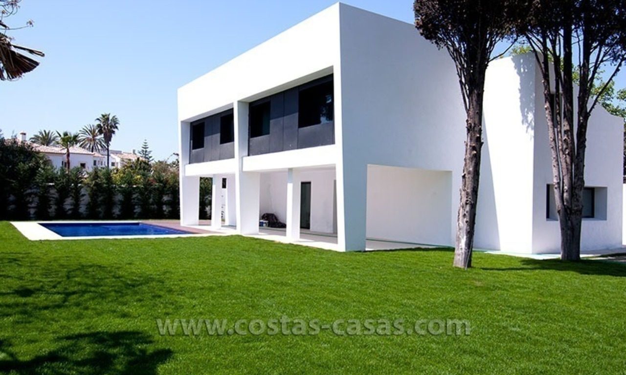 New Modern Luxury Villa For Sale in beachside Marbella 1