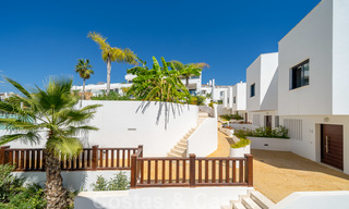 Beautiful new modern townhouse for sale on the Golden Mile, Marbella. Last unit. Key ready. 28562 