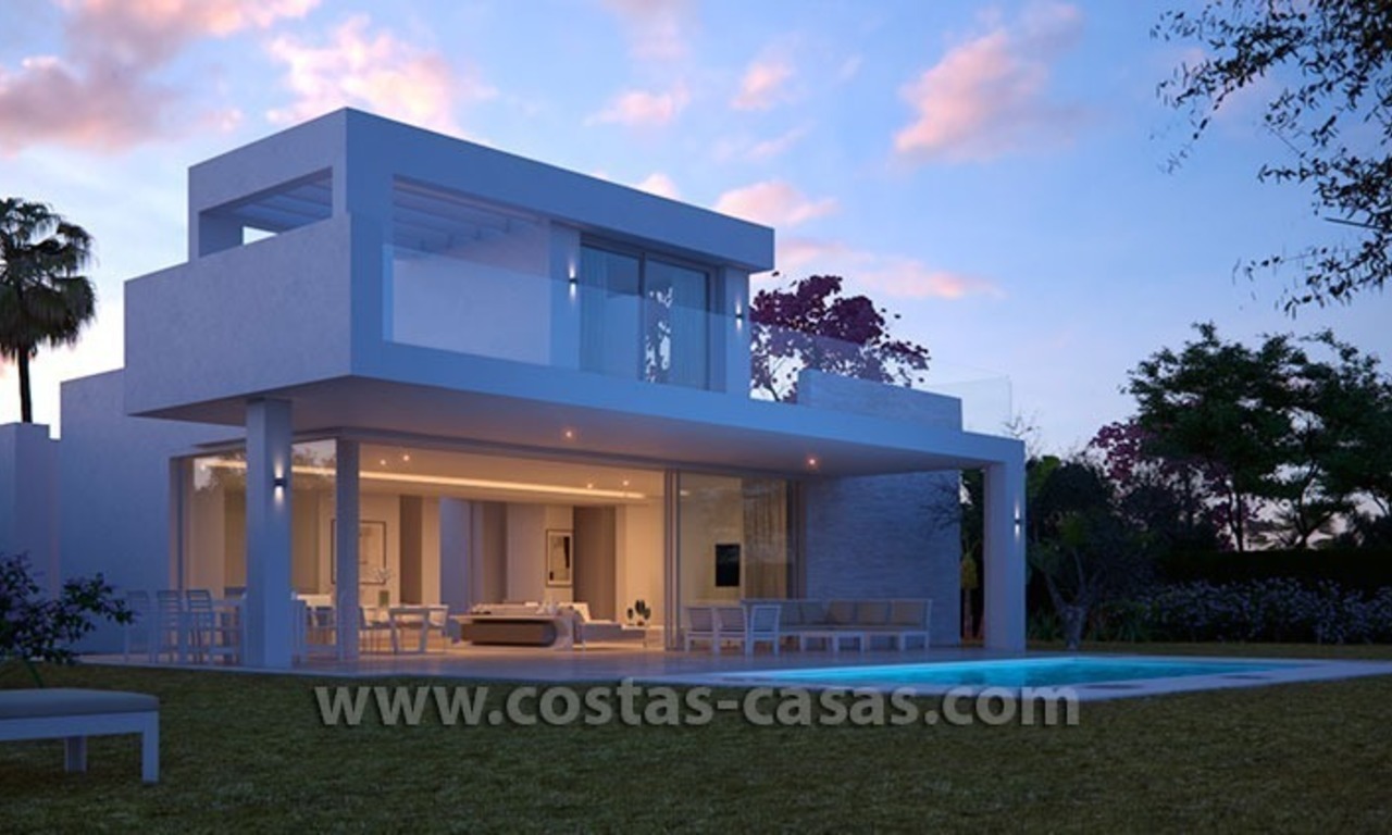 New Contemporary Villa for Sale with Huge Terraces in East Marbella 1
