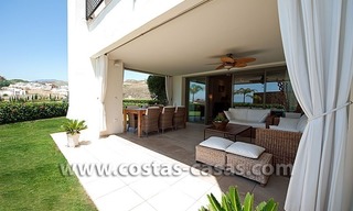 For Sale: Contemporary Luxury First-line Golf Apartment in the Marbella – Benahavís – Estepona Triangle 0