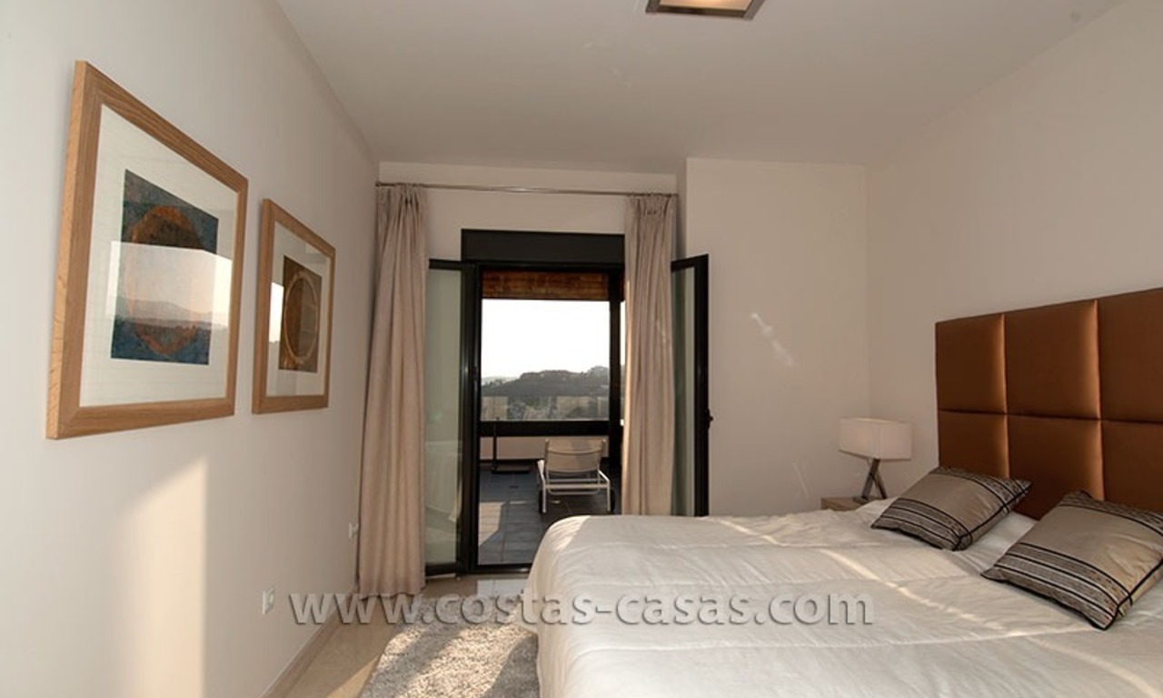 For Holiday Rent: Brand New Modern Luxury Apartment with Fabulous Sea Views, Golf Resort, between Marbella and Estepona 16