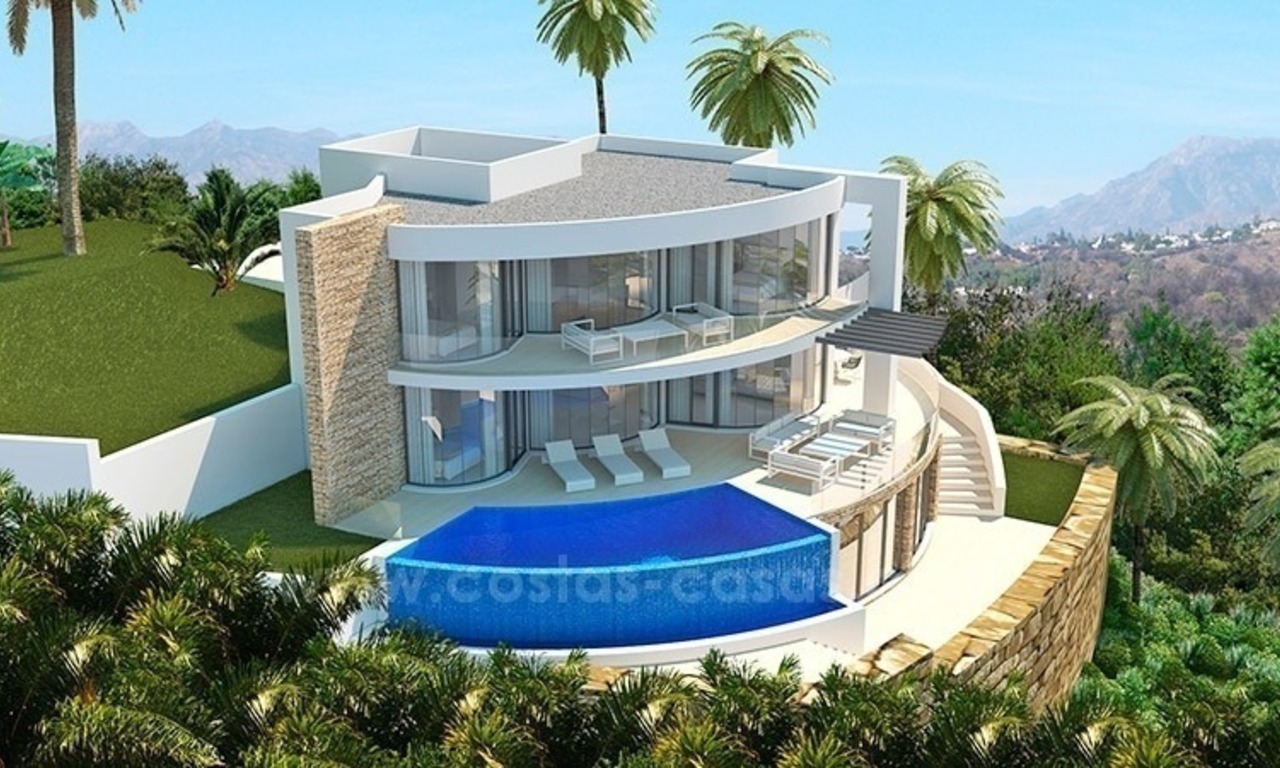 Luxury modern style villas for sale in Marbella - Benahavis 1